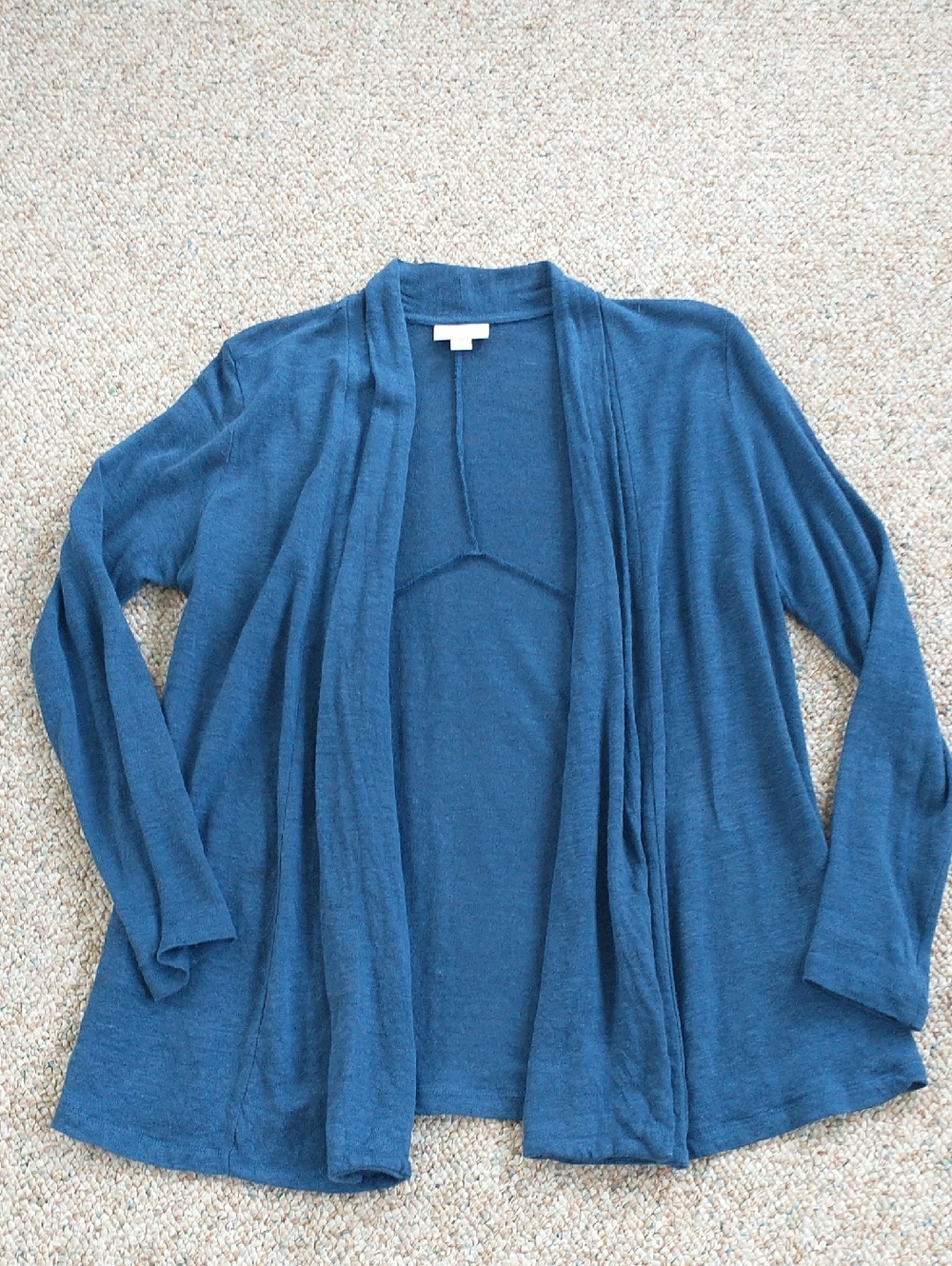 J Jill Love Linen Open Front Cardigan XSmall Petite